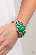 Load image into Gallery viewer, A Touch of Tiki - Green - Bella Bling by Natalie
