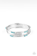 Load image into Gallery viewer, Stackable Sparkle - Blue - Bella Bling by Natalie
