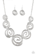 Load image into Gallery viewer, Statement Swirl - Silver - Bella Bling by Natalie
