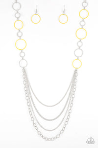 Beautifully Bubbly - Yellow   Paparazzi Accessories - Bella Bling by Natalie