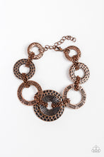 Load image into Gallery viewer, Way Wild - Copper  Paparazzi Accessories - Bella Bling by Natalie
