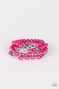 Limitless Luxury - Pink  Paparazzi Accessories - Bella Bling by Natalie