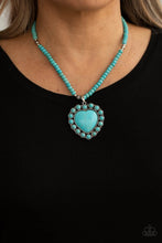 Load image into Gallery viewer, Paparazzi A Heart Of Stone Blue - Bella Bling by Natalie
