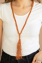 Load image into Gallery viewer, Paparazzi Hand-Knotted Knockout  Orange - Bella Bling by Natalie
