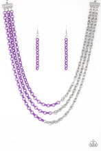 Load image into Gallery viewer, Paparazzi Turn Up the Volume - Purple - Bella Bling by Natalie
