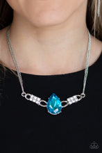 Load image into Gallery viewer, Paparazzi Way to Make An Entrance - Blue - Bella Bling by Natalie
