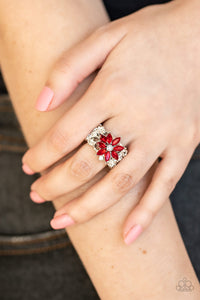 Brilliantly Blooming - Red - Bella Bling by Natalie
