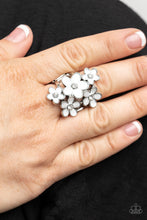 Load image into Gallery viewer, Paparazzi Boastful Blooms - White - Bella Bling by Natalie
