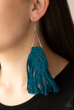 Load image into Gallery viewer, Modern Day Macrame - Blue - Bella Bling by Natalie
