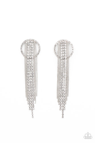 Dazzle by Default - White  Paparazzi Accessories - Bella Bling by Natalie