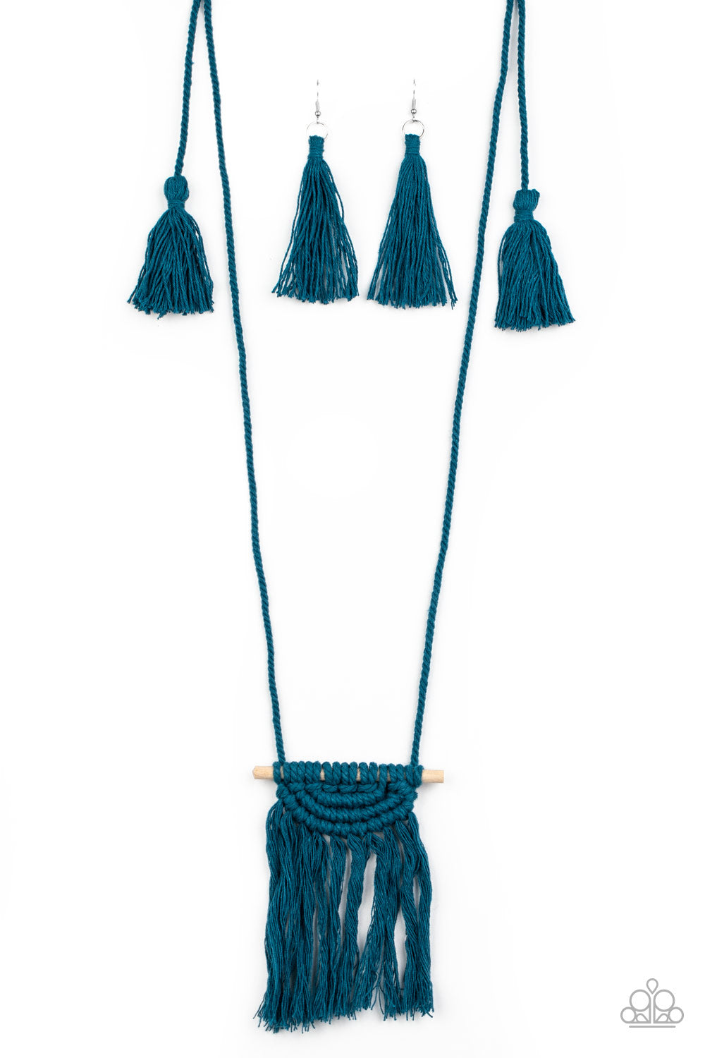 Paparazzi Between You and MACRAME - Blue - Bella Bling by Natalie