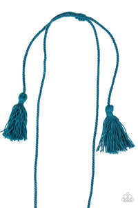 Paparazzi Between You and MACRAME - Blue - Bella Bling by Natalie