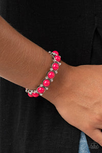 Flamboyantly Fruity - Pink  Paparazzi Accessories - Bella Bling by Natalie