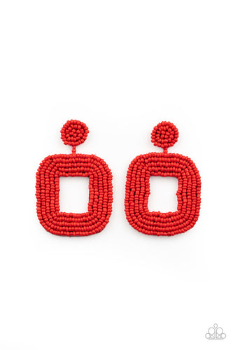 Beaded Bella - Red   Paparazzi Accessories - Bella Bling by Natalie