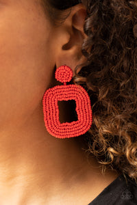 Beaded Bella - Red   Paparazzi Accessories - Bella Bling by Natalie
