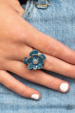 Load image into Gallery viewer, Hibiscus Holiday - Blue  Paparazzi Accessories - Bella Bling by Natalie

