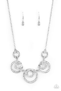 Total Head-Turner - White  Paparazzi Accessories - Bella Bling by Natalie