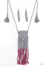 Load image into Gallery viewer, Look At MACRAME Now - Purple - Bella Bling by Natalie
