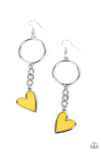 Load image into Gallery viewer, Paparazzi Don’t Miss a HEARTBEAT - Yellow - Bella Bling by Natalie
