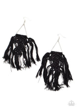 Load image into Gallery viewer, Modern Day Macrame - Black - Bella Bling by Natalie
