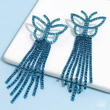 Load image into Gallery viewer, Paparazzi Billowing Butterflies - Blue - Bella Bling by Natalie
