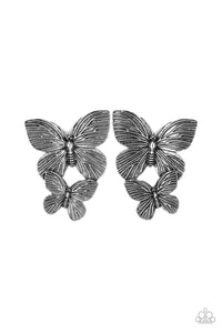 Paparazzi Blushing Butterflies - Silver - Bella Bling by Natalie