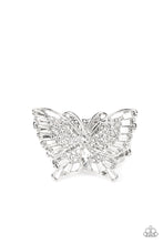 Load image into Gallery viewer, Paparazzi Fearless Flutter - White - Bella Bling by Natalie
