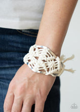 Load image into Gallery viewer, Macramé Mode - white - Bella Bling by Natalie

